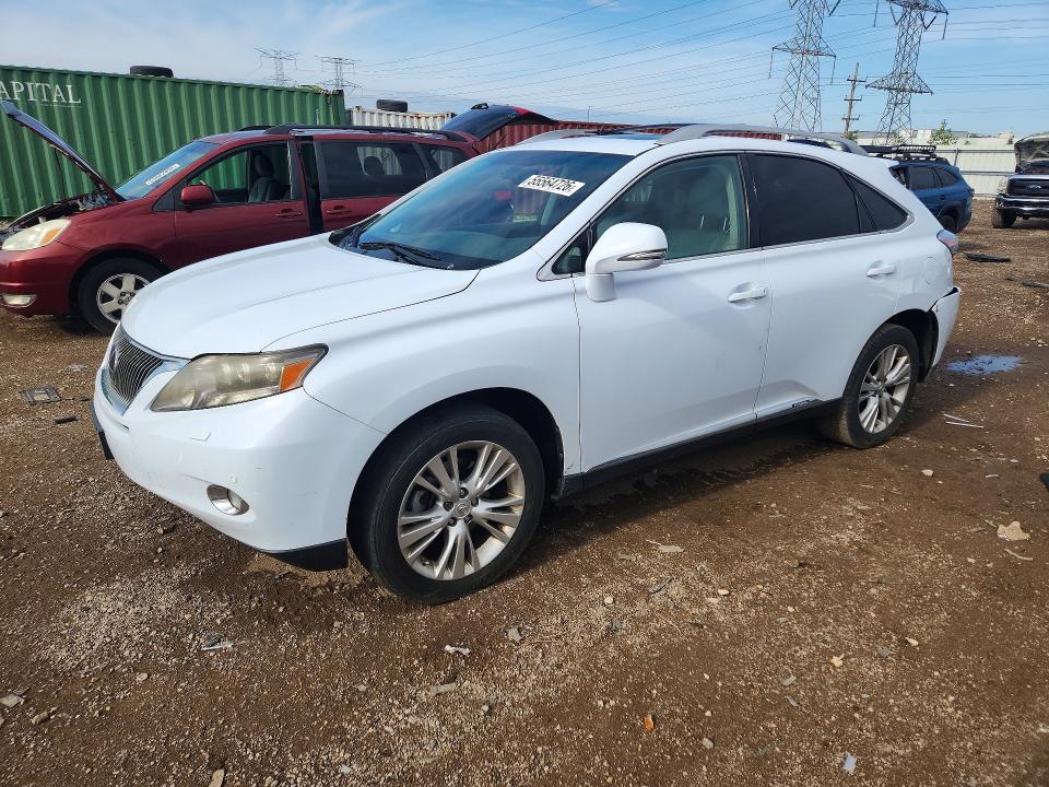 2010 Lexus Rx VIN JTJBC1BA6A2009851 COPART salvage auction — REAR END, Il - Salvage Certificate, sold $2,150 on 2026-07-21 (photo 1)