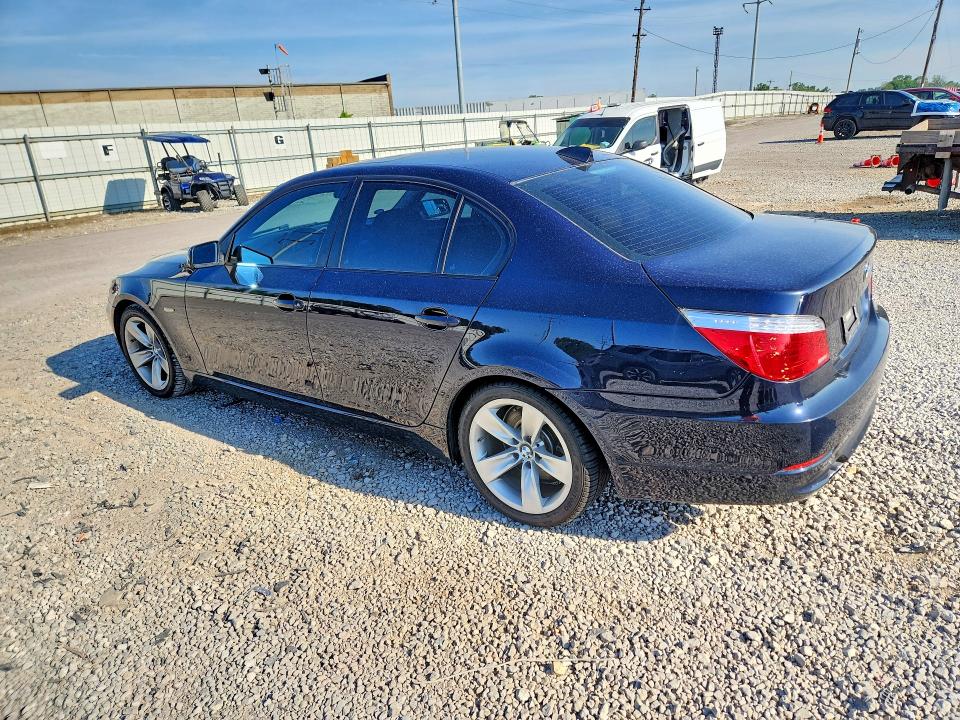 2009 BMW 5 series VIN WBANU53529BY65310 COPART salvage auction — NORMAL WEAR, Oh - Certificate Of Title, sold $5,600 on 2026-07-10 (photo 2)