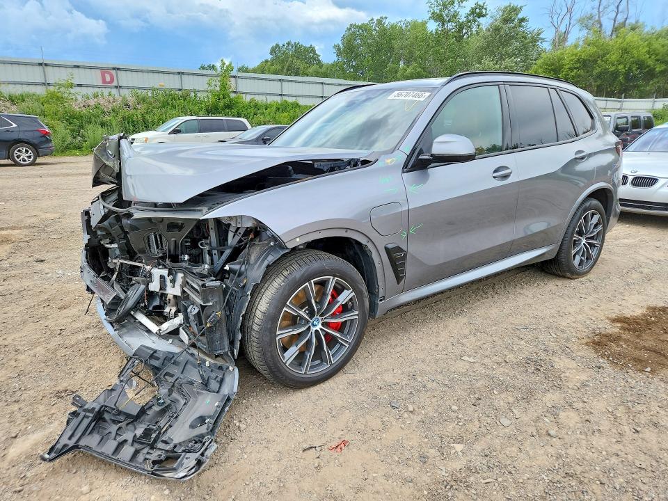 2024 BMW X5 VIN 5UX43EU04R9U19122 COPART salvage auction — FRONT END, Mi - Certificate Of Title, sold $32,000 on 2026-07-15 (photo 1)