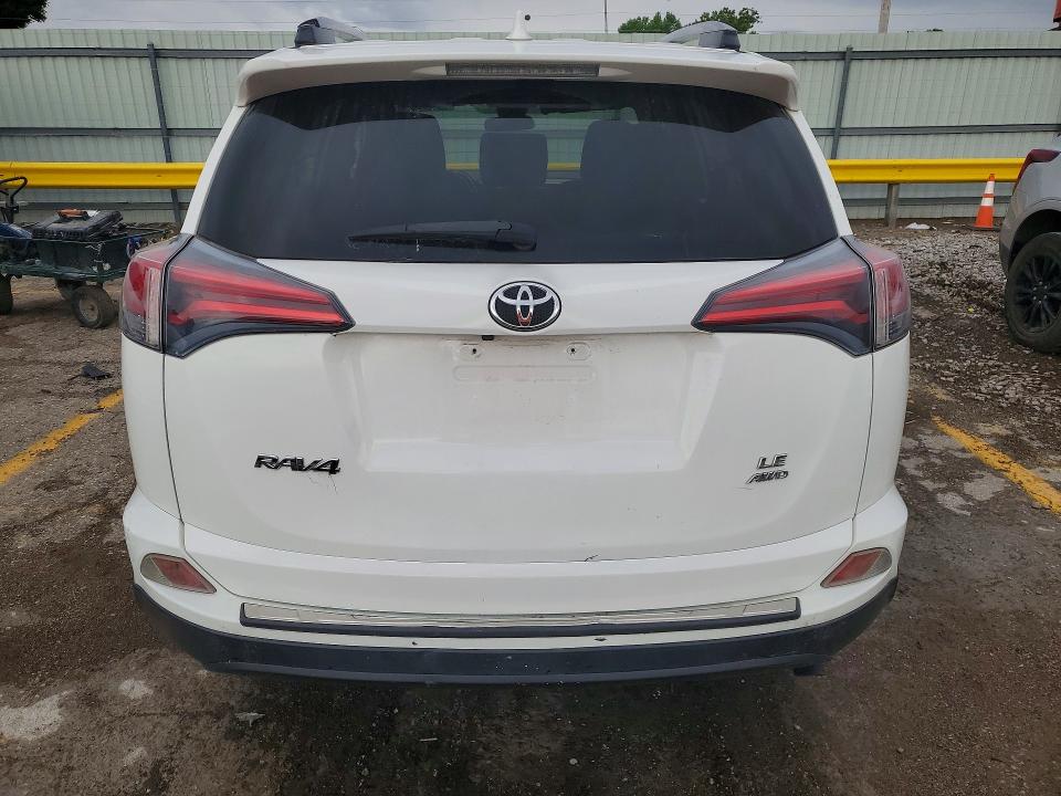2017 Toyota VIN JTMBFREV0HJ136196 COPART salvage auction — HAIL, Ks - Cert Of Title-Salvage, sold $8,900 on 2026-07-22 (photo 6)