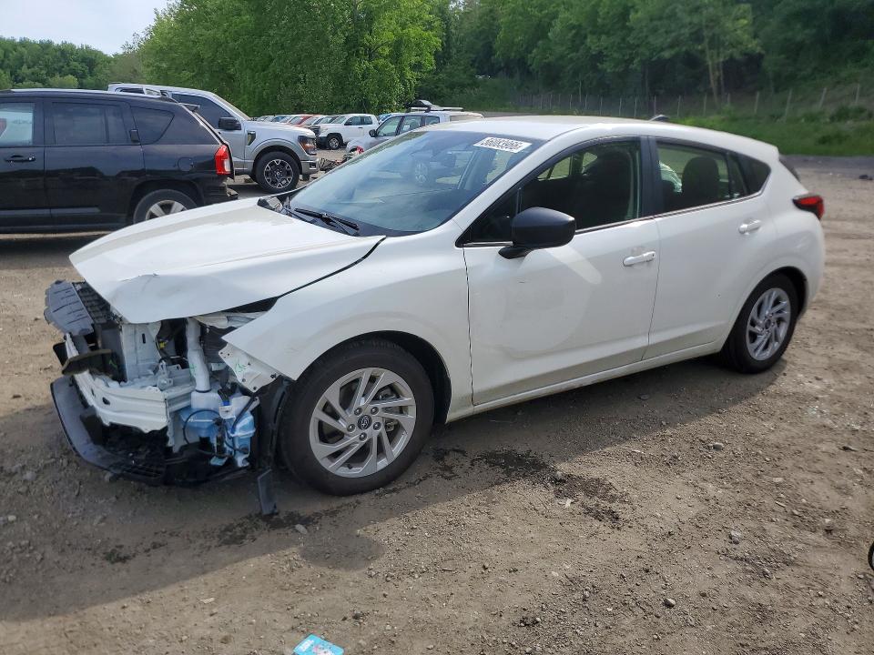 2024 Subaru Impreza VIN JF1GUABC4R8389973 COPART salvage auction — FRONT END, Ct - Cert Of Title-Salvage, sold $350 on 2026-07-21 (photo 1)