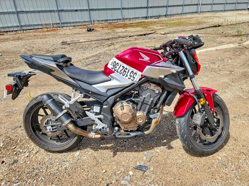 2019 Honda Cb VIN MLHPC6311K5000217 COPART salvage auction — UNDERCARRIAGE, Il - Salvage Certificate, sold $1,150 on 2026-07-16 (photo 1)
