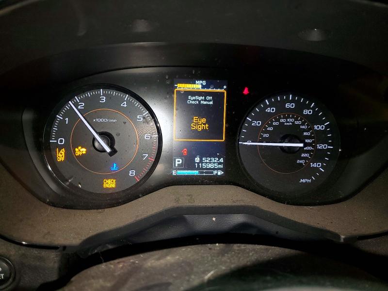 2019 Subaru Xv VIN JF2GTABCXKH207195 COPART salvage auction — FRONT END, Mn - Cert Of Title-Salvage, sold $250 on 2026-07-21 (photo 9)