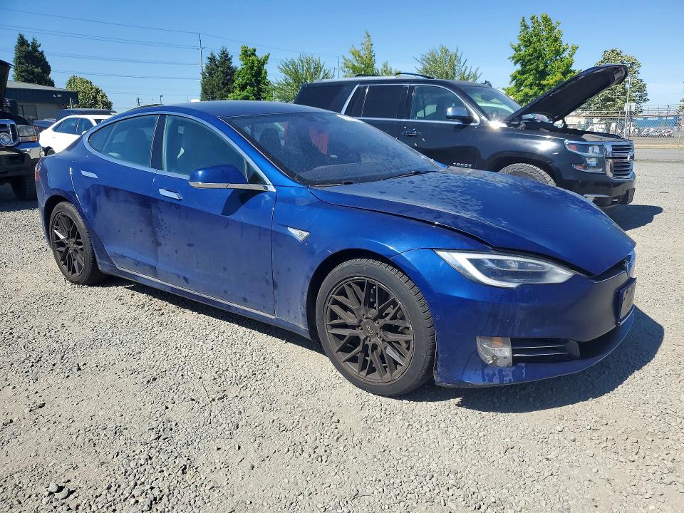 2016 Tesla Model s VIN 5YJSA1E22GF136812 COPART salvage auction — REAR END, OR - CERTIFICATE OF TITLE, sold $4,150 on 2026-07-21 (photo 4)