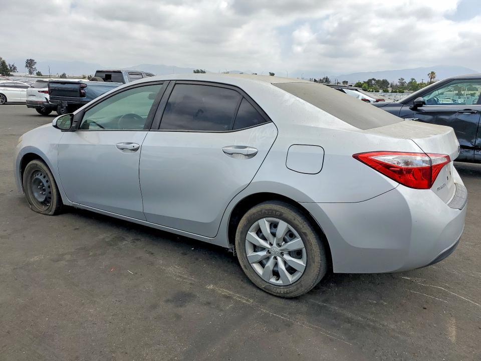 2016 Toyota Corolla VIN 5YFBURHE5GP518607 COPART salvage auction — VANDALISM, Ca - Salvage Certificate, sold $350 on 2026-07-20 (photo 2)