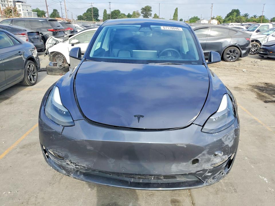 2023 Tesla Model y VIN 7SAYGDEE4PF789875 COPART salvage auction — FRONT END, Ca - Salvage Certificate, sold $12,800 on 2026-07-20 (photo 5)