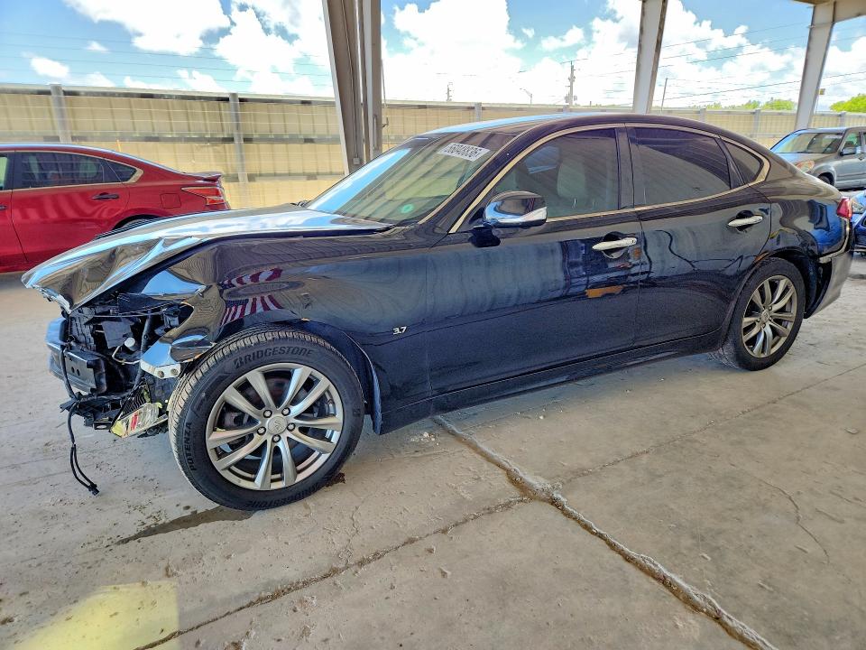 2016 Infiniti VIN JN1BY1AP7GM220700 COPART salvage auction — FRONT END, Fl - Certificate Of Title, sold $1,300 on 2026-07-21 (photo 1)