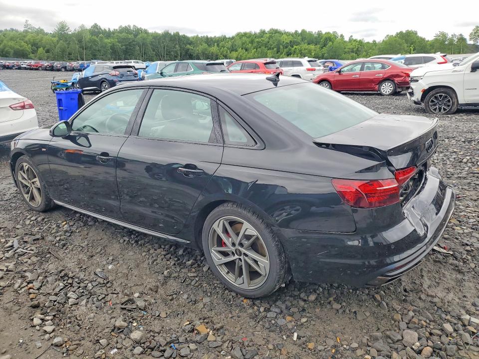 2023 Audi A4 VIN WAUEAAF49PA025788 COPART salvage auction — REAR END, Pa - Cert Of Salv-R=Reconstructed, sold $9,400 on 2026-07-08 (photo 2)