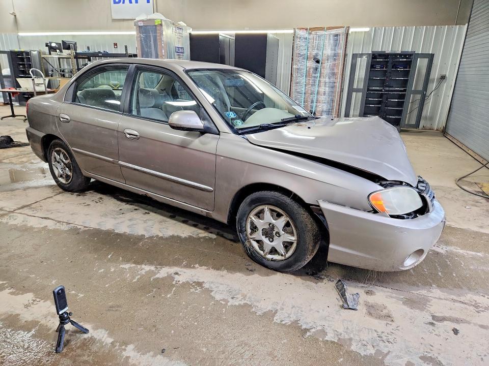 2003 Kia Spectra VIN KNAFB121835245231 COPART salvage auction — FRONT END, IL - SALVAGE CERTIFICATE, sold $275 on 2026-07-28 (photo 4)
