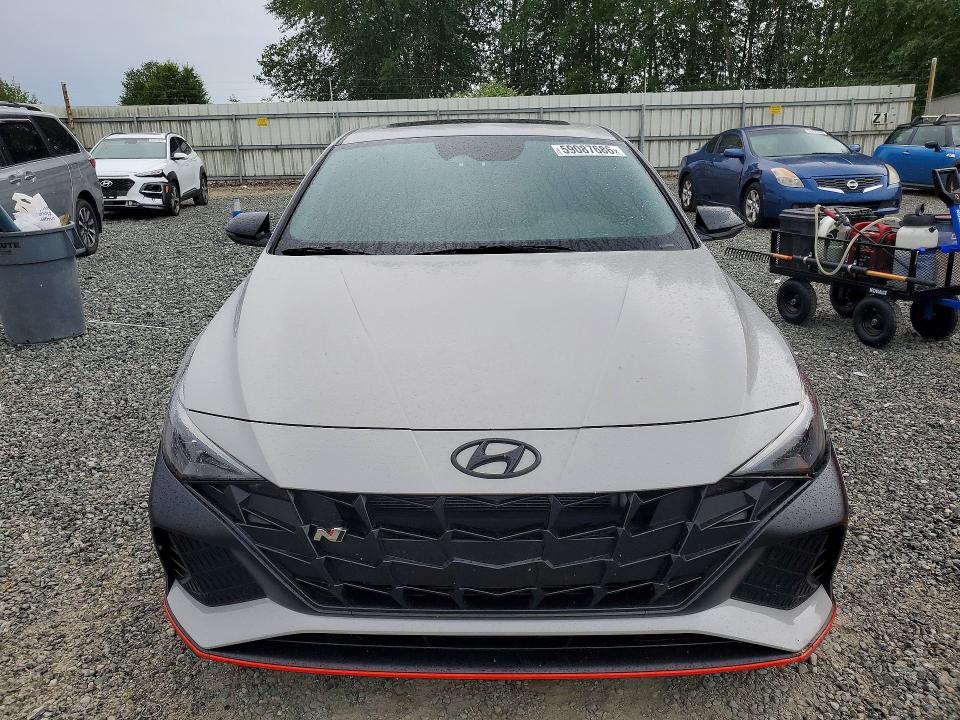 2023 Hyundai VIN KMHLW4AK3PU011964 COPART salvage auction — UNDERCARRIAGE, WA - BILL OF SALE, sold $7,300 on 2026-07-27 (photo 5)