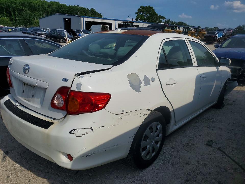 2009 Toyota Corolla VIN JTDBL40E09J015074 COPART salvage auction — REAR END, Oh - Certificate Of Title, sold $950 on 2026-07-21 (photo 3)