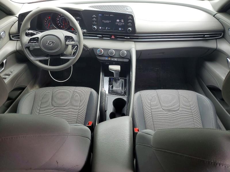 2021 Hyundai Elantra VIN 5NPLL4AG5MH050151 COPART salvage auction — HAIL, AR - CERT OF TITLE-SALVAGE, sold $500 on 2026-07-27 (photo 8)