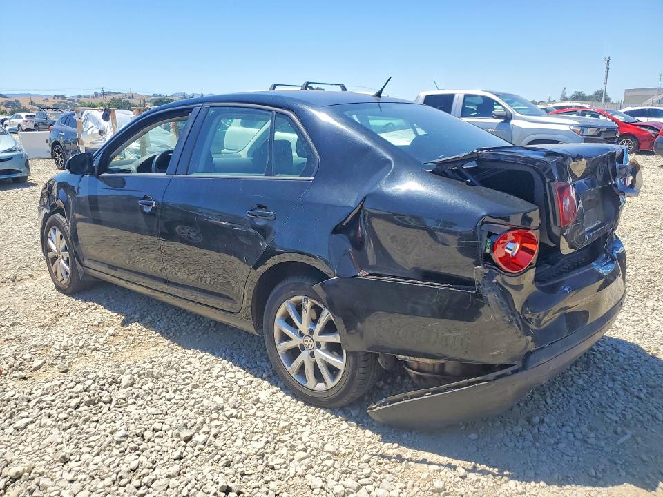 2010 Volkswagen Jetta VIN 3VWAZ7AJ8AM105293 COPART salvage auction — REAR END, Ca - Salvage Certificate, sold $375 on 2026-07-02 (photo 2)