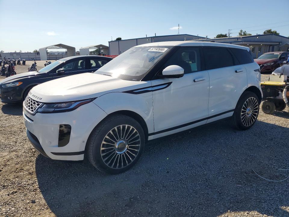 2021 Land rover Range rover evoque VIN SALZJ2FX5MH126620 COPART salvage auction — MINOR DENT/SCRATCHES, Ca - Salvage Certificate (P), sold $7,000 on 2026-07-15 (photo 1)