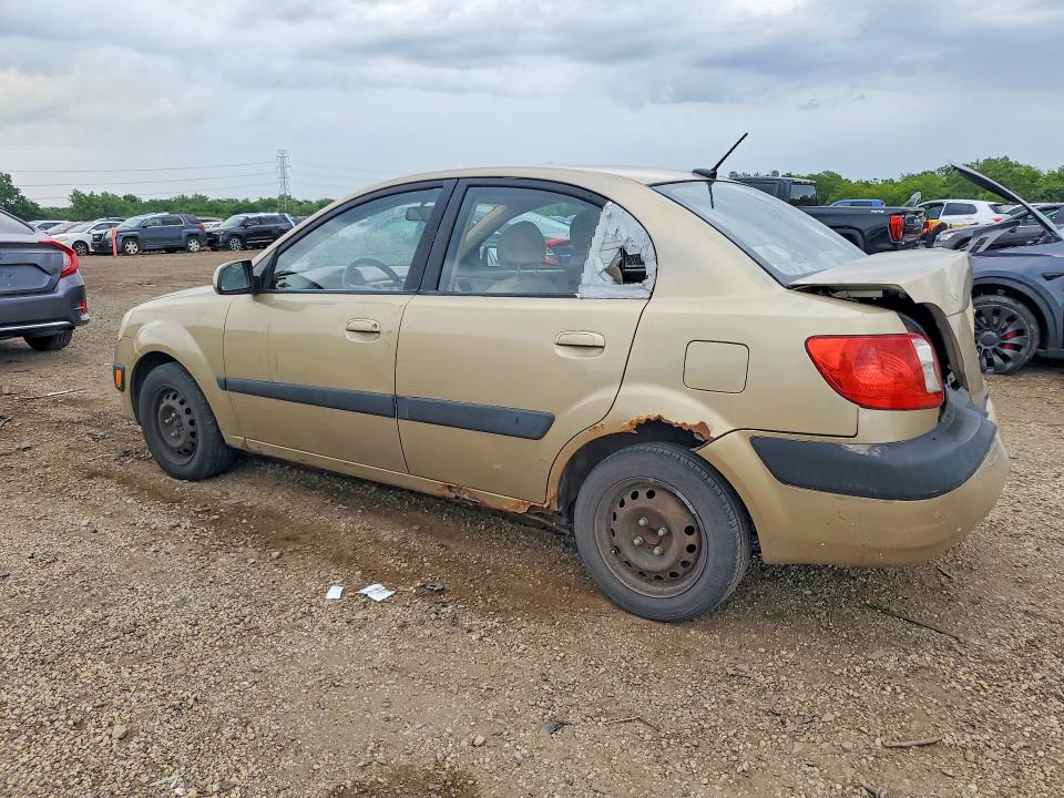 2009 Kia Rio VIN KNADE223396519198 COPART salvage auction — REAR END, Il - Salvage Certificate, sold $275 on 2026-07-17 (photo 2)