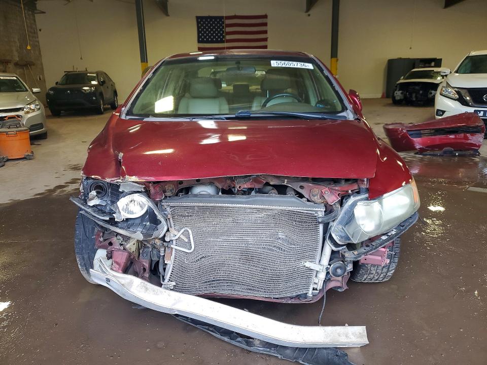 2008 Honda Civic VIN 2HGFA16928H502889 COPART salvage auction — FRONT END, PA - CERTIFICATE OF SALVAGE, sold $325 on 2026-07-20 (photo 5)