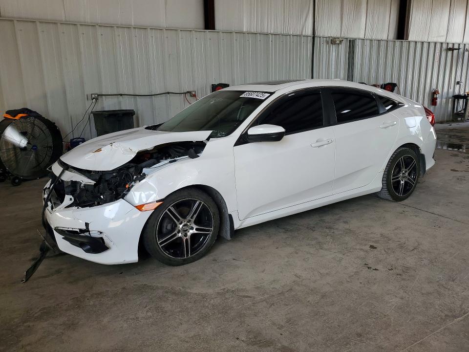 2018 Honda Civic VIN JHMFC1F38JX024871 COPART salvage auction — FRONT END, Pa - Certificate Of Salvage, sold $450 on 2026-07-29 (photo 1)