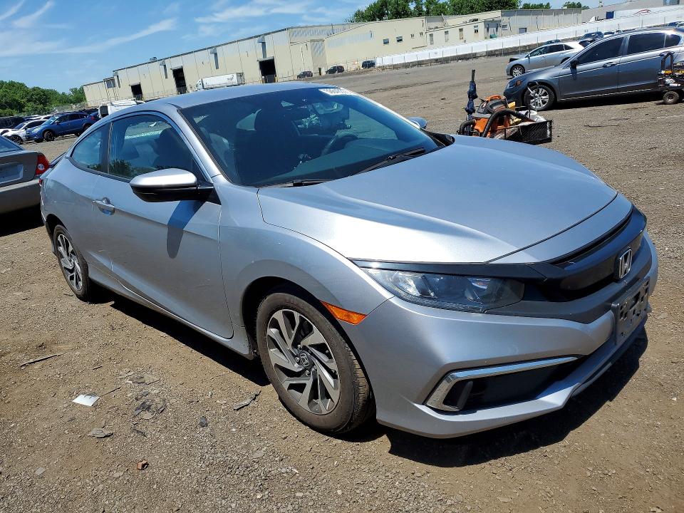 2019 Honda Civic VIN 2HGFC4B63KH300142 COPART salvage auction — REAR END, Ct - Cert Of Title-Salvage, sold $2,950 on 2026-07-02 (photo 4)