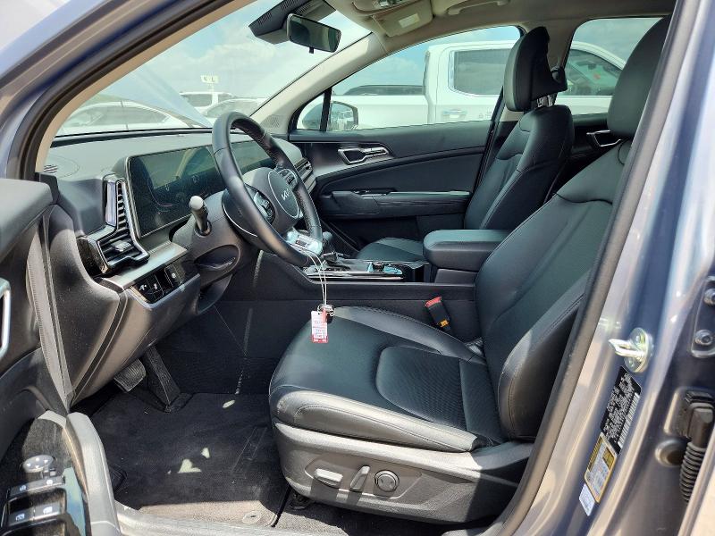 2025 Kia Sportage VIN 5XYK3CDF0SG247015 COPART salvage auction — FRONT END, TX - CERTIFICATE OF TITLE, sold $9,700 on 2026-07-28 (photo 7)