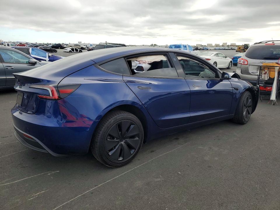 2024 Tesla VIN 5YJ3E1EA8RF743994 COPART salvage auction — FRONT END, Ca - Salvage Certificate, sold $8,300 on 2026-07-22 (photo 3)