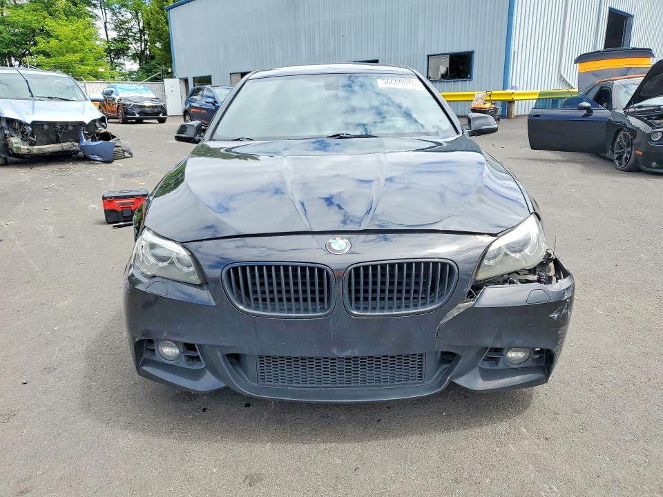 2015 BMW 5er VIN WBA5B1C57FD920638 COPART salvage auction — FRONT END, Or - Salvage Title Certificate, sold $4,500 on 2026-08-05 (photo 5)