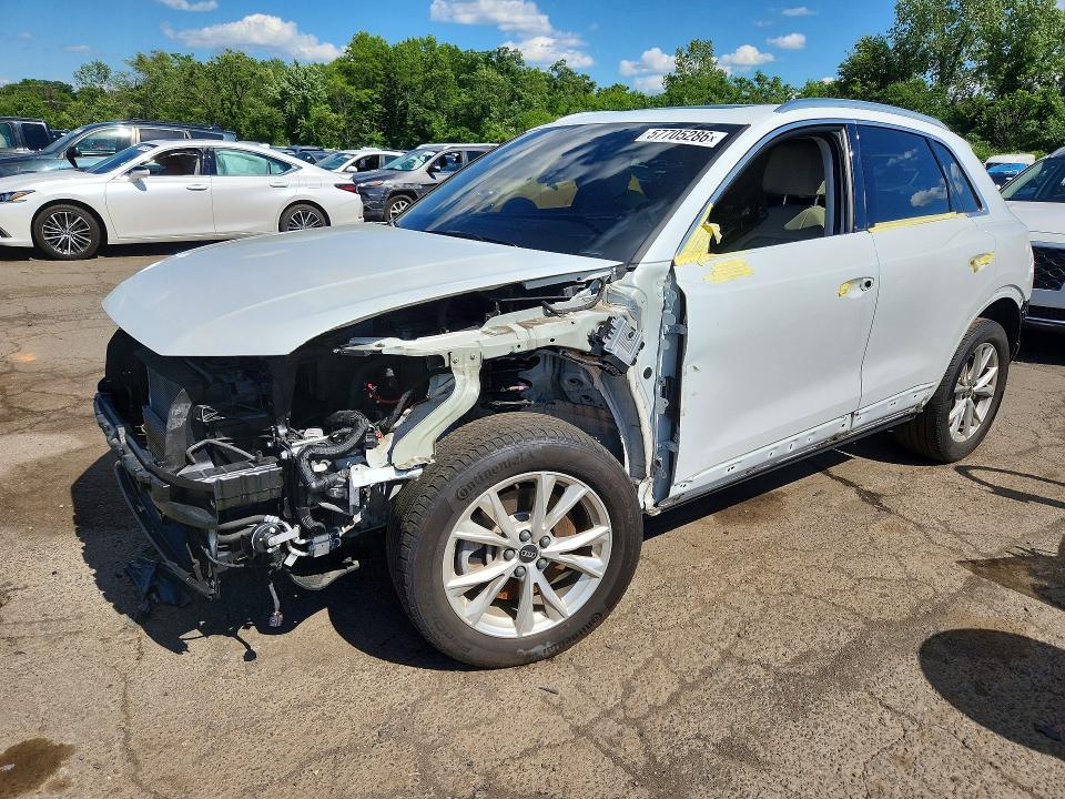 2024 Audi Q3 VIN WA1DECF35R1137538 COPART salvage auction — ALL OVER, Ct - Cert Of Title-Salvage, sold $8,600 on 2026-07-31 (photo 1)