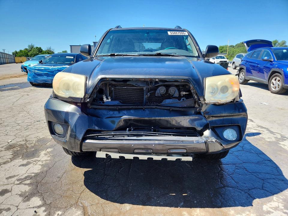 2007 Toyota 4runner VIN JTEBT17R378042146 COPART salvage auction — FRONT END, Tn - Salvage Certificate, sold $5,500 on 2026-07-27 (photo 5)
