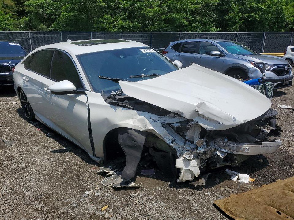 2019 Honda Accord VIN 1HGCV2F38KA000726 COPART salvage auction — FRONT END, Md - Cert Of Salvage > 75% Damage, sold $2,300 on 2026-07-02 (photo 4)
