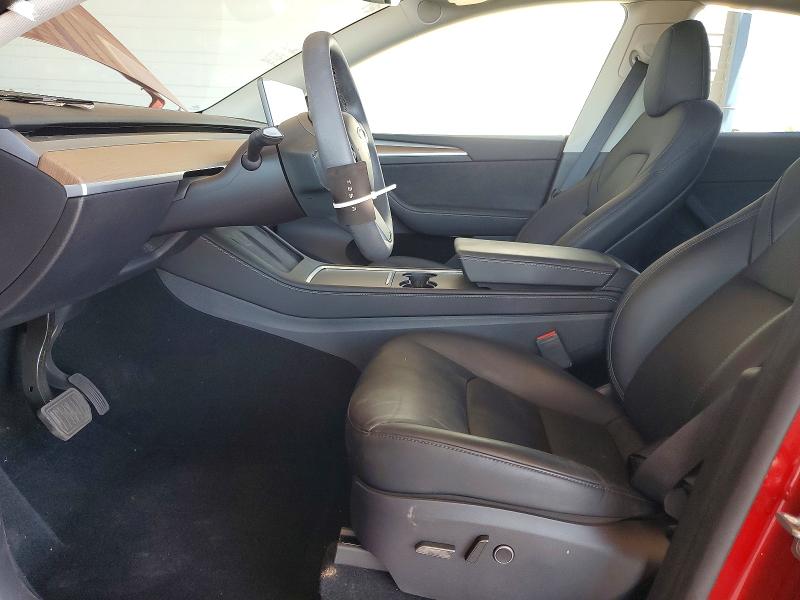2025 Tesla Model y VIN 7SAYGDED0SF280026 COPART salvage auction — SIDE, Az - Cert Of Title - Salvage, sold $6,100 on 2026-07-28 (photo 7)