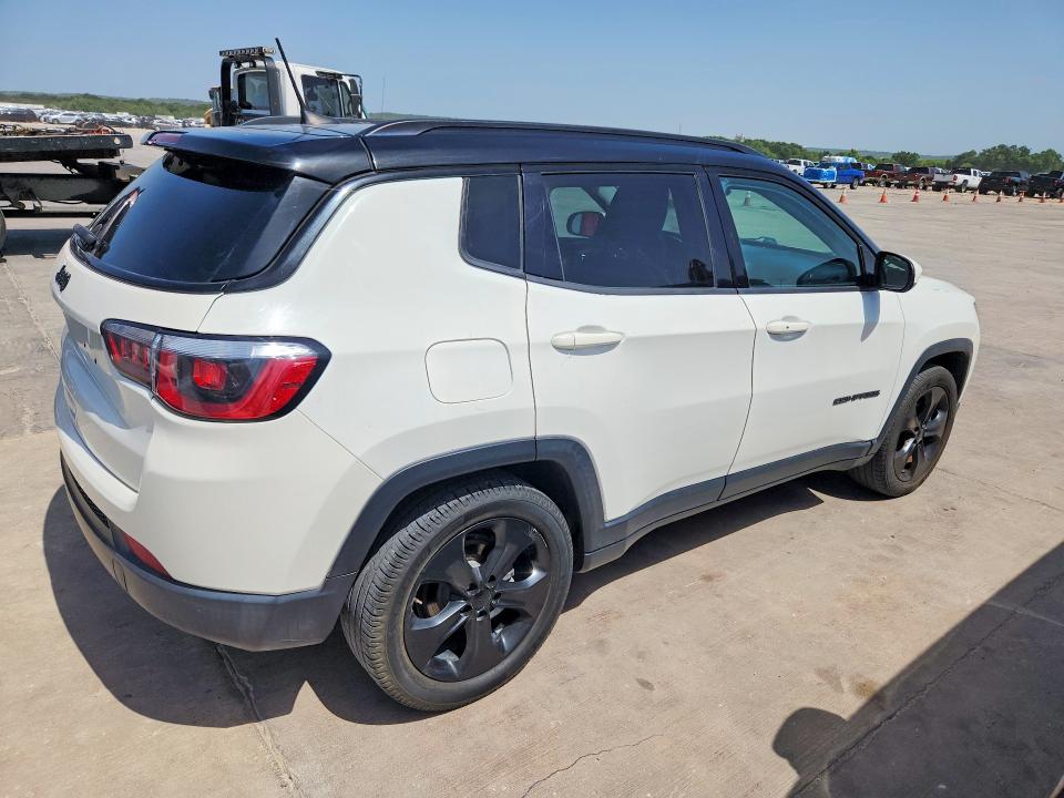 2020 Jeep Compass VIN 3C4NJCBB4LT162594 COPART salvage auction — NORMAL WEAR, Tx - Certificate Of Title (P), sold $4,050 on 2026-07-09 (photo 3)