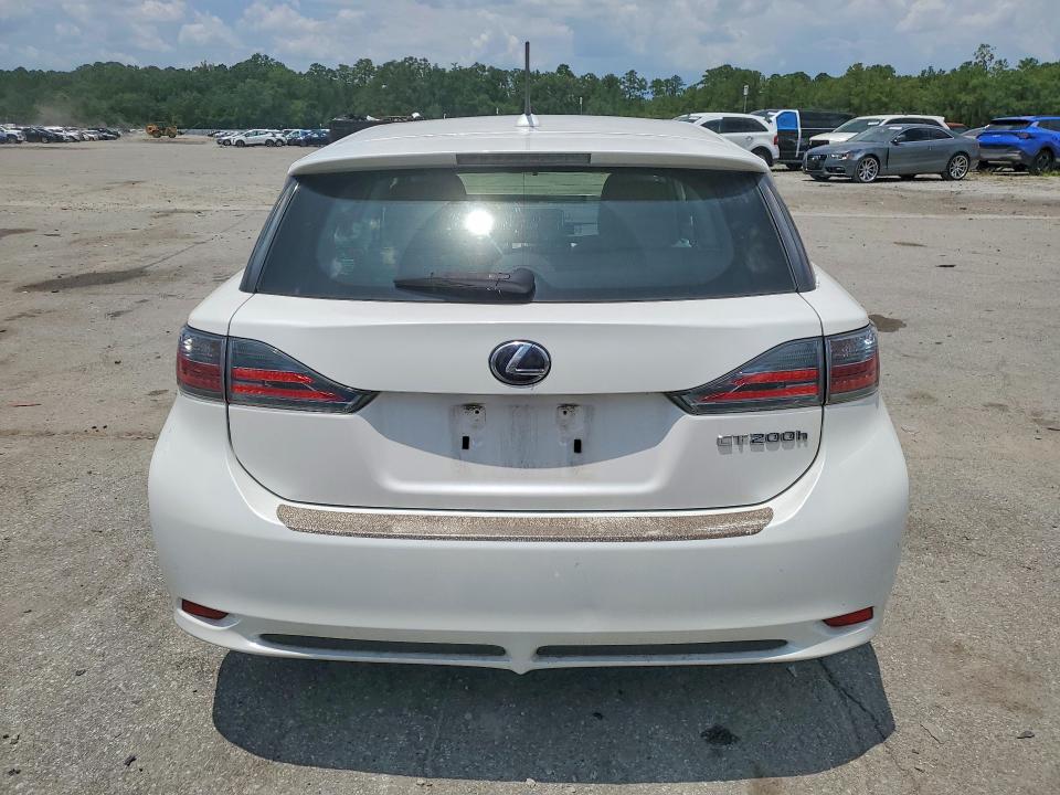 2012 Lexus Ct VIN JTHKD5BH8C2082712 COPART salvage auction — FRONT END, Ga - Cert Of Title-Salvage, sold $3,200 on 2026-07-20 (photo 6)
