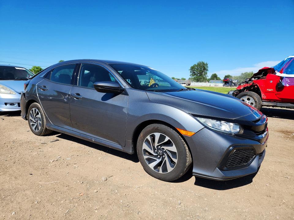 2019 Honda Civic VIN SHHFK7H31KU416346 COPART salvage auction — REAR END, OH - CERT OF TITLE-SALVAGE, sold $6,500 on 2026-07-09 (photo 4)