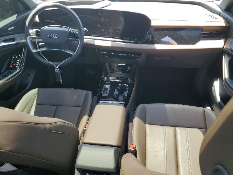 2025 Audi Q6 VIN WA124BGF8SA062840 COPART salvage auction — REAR END, Salvage Title, sold $25,500 on 2026-08-19 (photo 8)