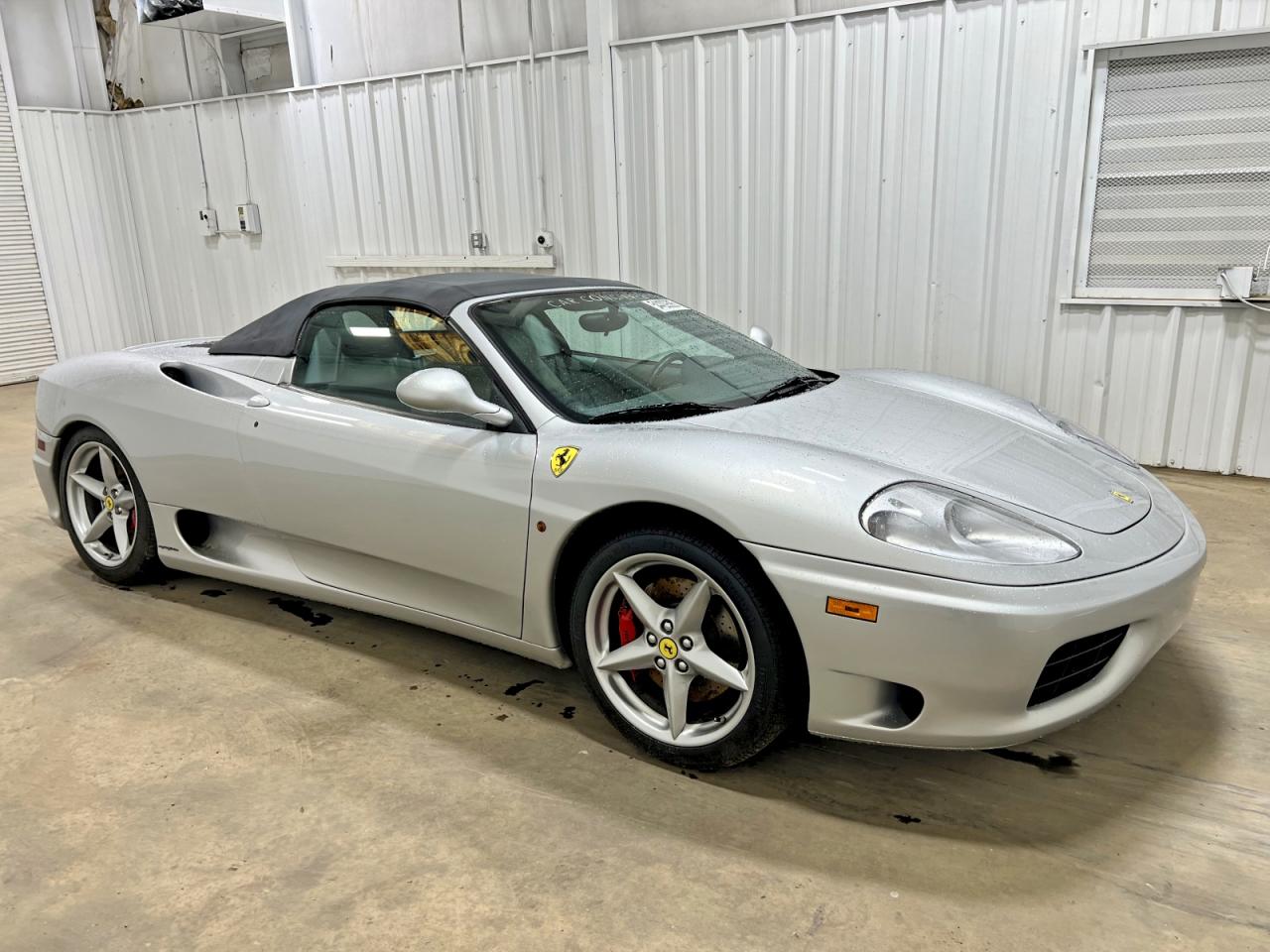 2001 Ferrari 360 VIN ZFFYT53A610126006 COPART salvage auction — Rear End, GA - CERT OF TITLE-SALVAGE, sold $42,500 on 2026-06-26 (photo 4)