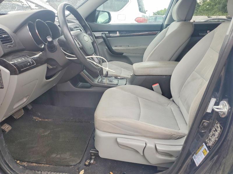 2011 Kia Sorento VIN 5XYKT4A25BG122941 COPART salvage auction — FRONT END, Mo - Salvage Certificate Of Title, sold $525 on 2026-07-07 (photo 7)