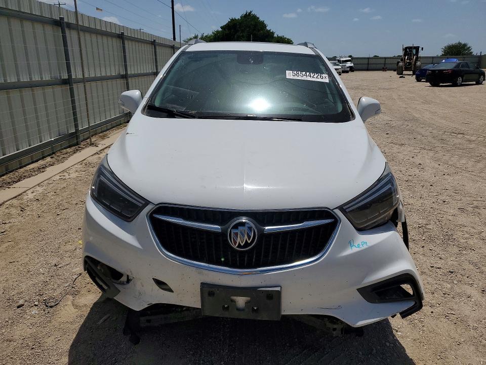 2019 Buick Encore VIN KL4CJGSM9KB792718 COPART salvage auction — FRONT END, Tx - Salvage Vehicle Title, sold $1,700 on 2026-07-30 (photo 5)