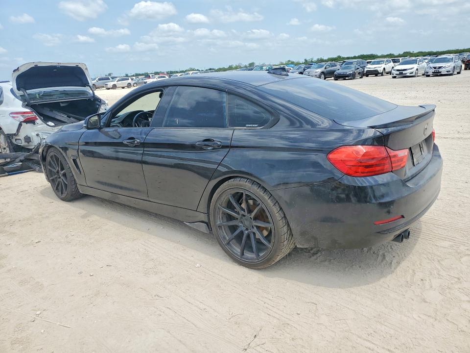 2016 BMW 4er VIN WBA4A9C50GGL87724 COPART salvage auction — FRONT END, Tx - Salvage Vehicle Title, sold $1,750 on 2026-07-23 (photo 2)