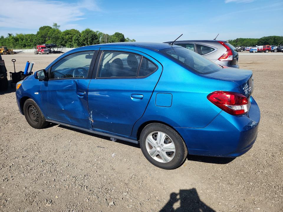 2020 Mitsubishi Mirage VIN ML32F3FJ8LHF00251 COPART salvage auction — SIDE, Ma - Cert Of Title-Salvage, sold $2,000 on 2026-07-15 (photo 2)