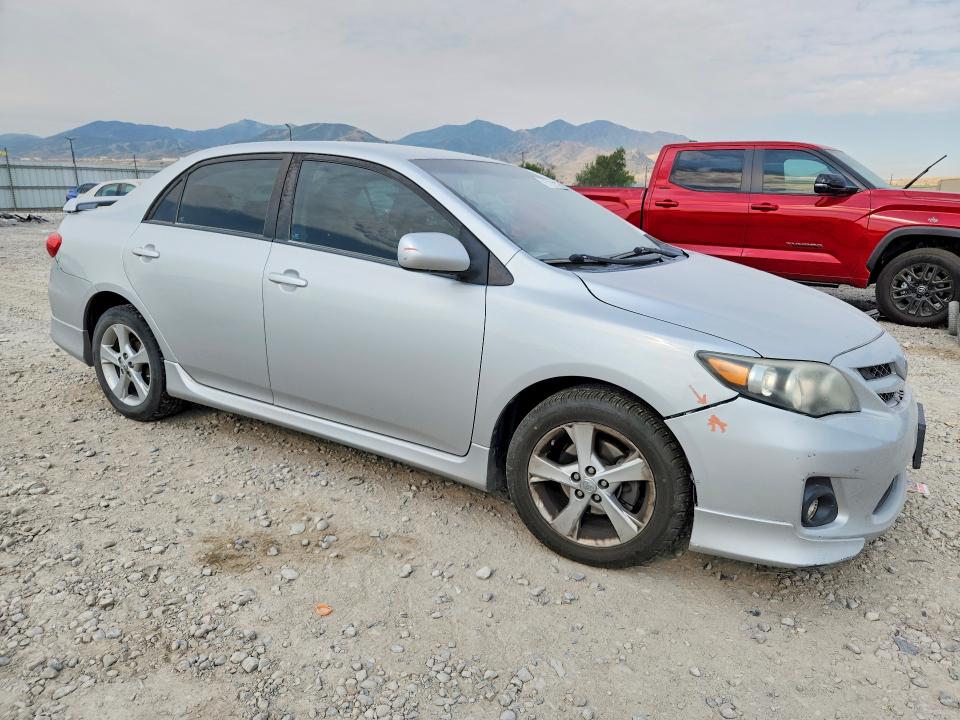 2013 Toyota Corolla VIN 5YFBU4EE5DP208539 COPART salvage auction — REAR END, Ut - Salvage Certificate, sold $1,750 on 2026-07-17 (photo 4)
