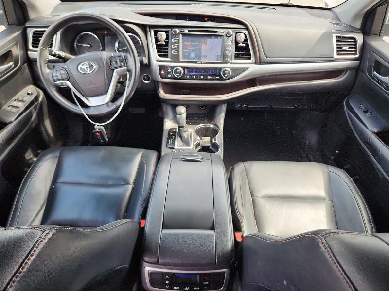 2015 Toyota Highlander VIN 5TDJKRFHXFS127120 COPART salvage auction — SIDE, Va - Cert Of Title - Salvage, sold $8,000 on 2026-07-08 (photo 8)