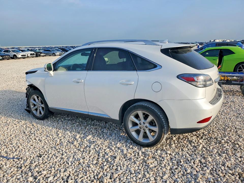2012 Lexus Rx VIN 2T2ZK1BA0CC081097 COPART salvage auction — FRONT END, Tx - Salvage Vehicle Title, sold $2,850 on 2026-07-02 (photo 2)