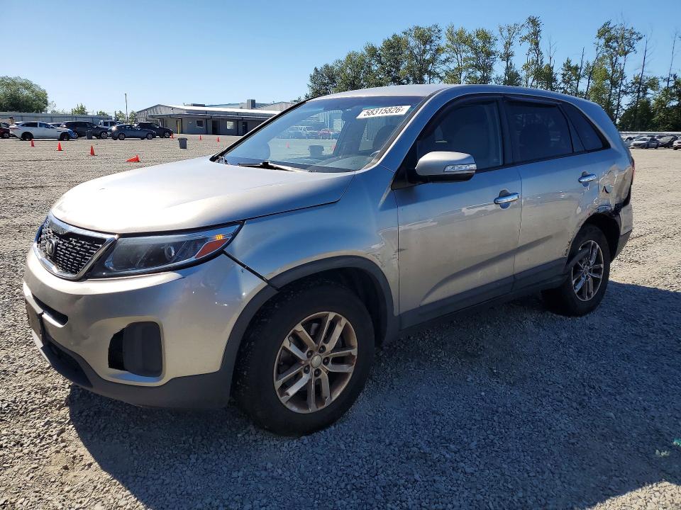 2014 Kia VIN 5XYKT3A66EG547571 COPART salvage auction — REAR END, Wa - Bill Of Sale, sold $250 on 2026-07-06 (photo 1)