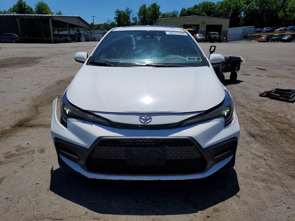 2020 Toyota Corolla VIN JTDP4RCEXLJ011536 COPART salvage auction — REAR END, Ny - Mv-907A Salvage Certificate, sold $4,700 on 2026-07-14 (photo 5)
