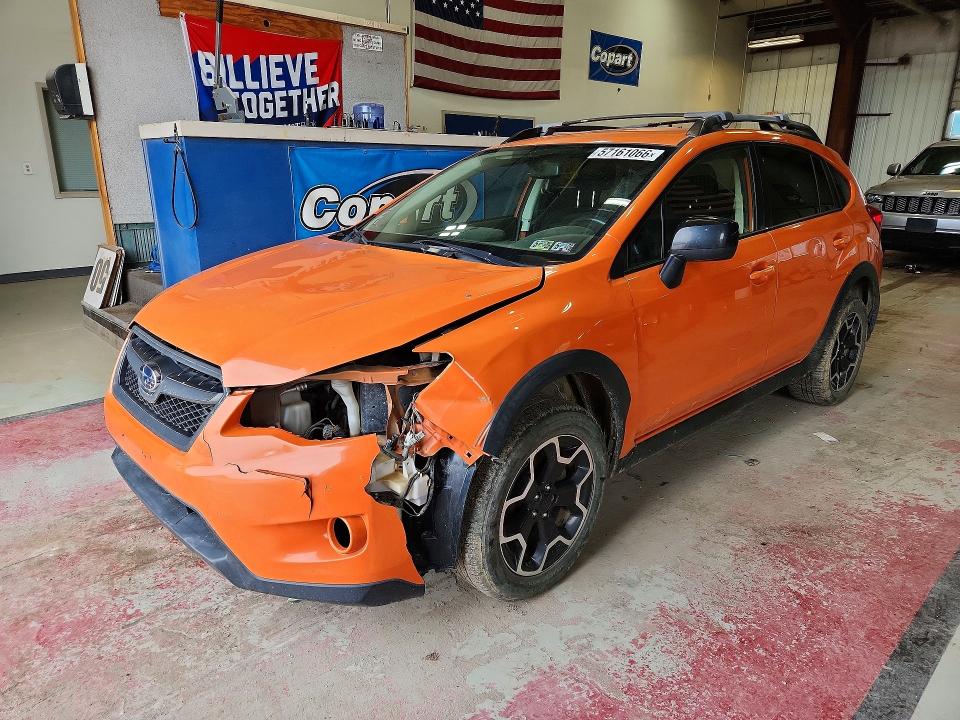 2013 Subaru Xv VIN JF2GPACC5D2828675 COPART salvage auction — FRONT END, Pa - Certificate Of Salvage, sold $725 on 2026-07-20 (photo 1)