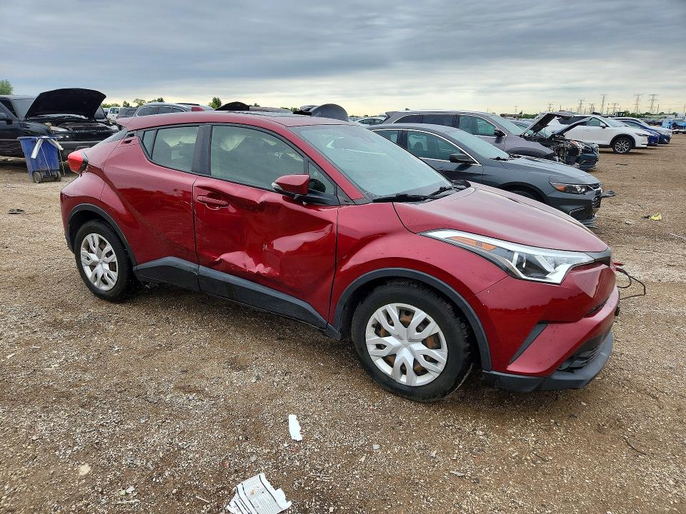 2019 Toyota C-hr VIN JTNKHMBX3K1028757 COPART salvage auction — SIDE, Il - Salvage Certificate, sold $5,000 on 2026-07-07 (photo 4)