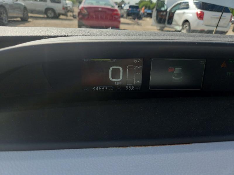 2019 Toyota Prius VIN JTDKARFU4K3081025 COPART salvage auction — FRONT END, Il - Salvage Certificate, sold $5,900 on 2026-07-21 (photo 9)