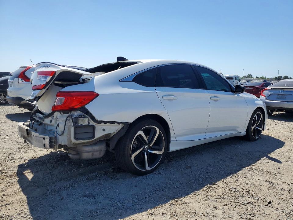 2021 Honda Accord VIN 1HGCV2F32MA002488 COPART salvage auction — REAR END, CA - SALVAGE CERTIFICATE, sold $5,000 on 2026-07-09 (photo 3)