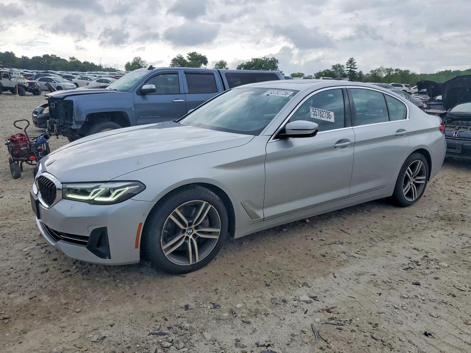2021 BMW 5er VIN WBA73BJ09MWX14709 — COPART salvage auction photo