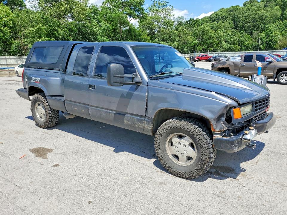 1992 Chevrolet Gmt VIN 2GCEK19K6N1251434 COPART salvage auction — FRONT END, Pa - Certificate Of Salvage, sold $700 on 2026-07-02 (photo 4)