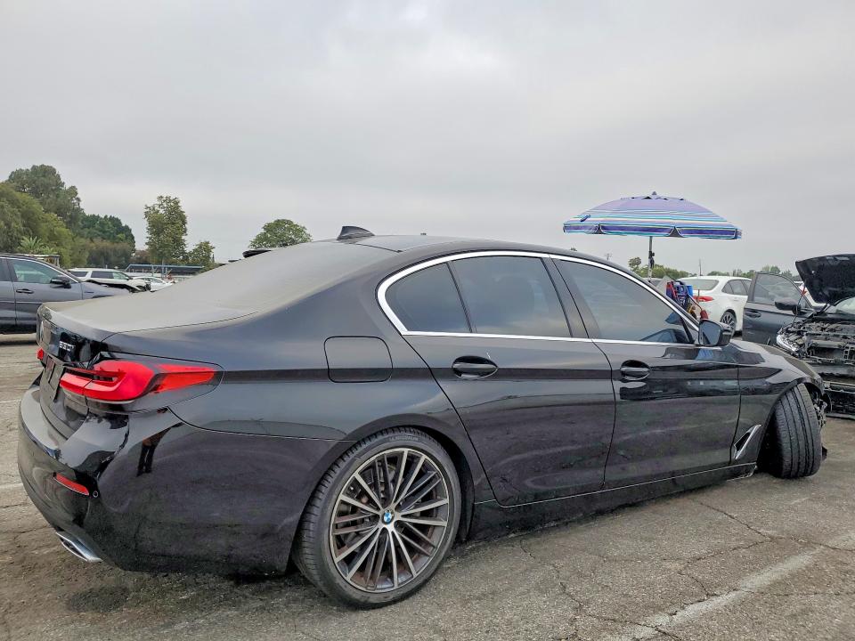 2023 BMW 5er VIN WBA53BH04PCM53976 COPART salvage auction — FRONT END, Ca - Salvage Certificate, sold $11,700 on 2026-07-28 (photo 3)